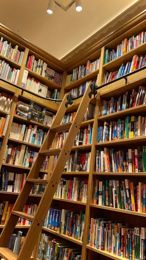 Library With Ladder Aesthetic, Library Stairs Ladder, Spiral Library Step Ladder, Library Stairs Architecture, Bookshelf Old Aesthetic, Library Architecture, Library Shelves, Vinyl Storage, Little Library