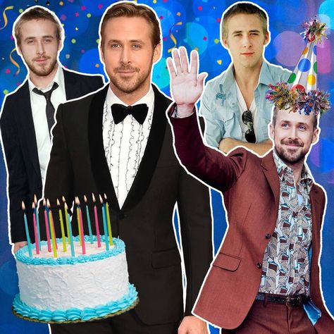 Ryan Gosling Birthday Cake, Ryan Gosling Papercraft, I Love Ryan Gosling, Ryan Gosling Happy Birthday, Ryan Gosling Birthday, Ryan Gosling Meme, Happy Birthday Girl, Finance Accounting, Райан Гослинг