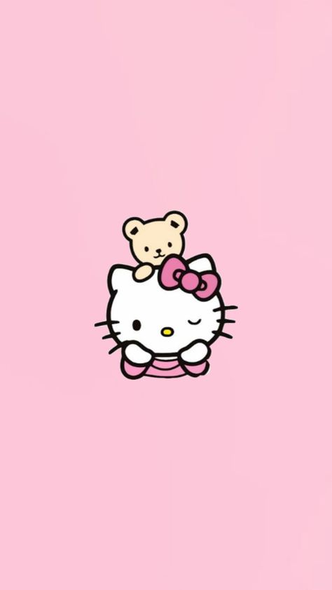 Hello kitty ~ Lock Screen ~ hello kitty wallpaper ~ pink ~ Hello Kitty Room Decor, Pink Wallpaper Hello Kitty, Walpaper Hello Kitty, Cute Wallpapers For Ipad, Hello Kitty Rooms, Wall Paper Phone, Miss Kitty, Hello Kitty Backgrounds, Friends Wallpaper