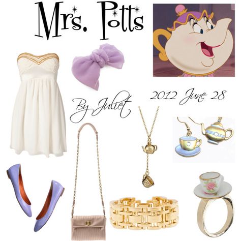 Mrs. Potts inspired outfit Disney Character Outfits, Beauty And The Beast Costume, Mood Bored, Beast Costume, Mrs Potts, Disney Bounds, Disney Bounding, Character Inspired Outfits, Loungewear Outfits