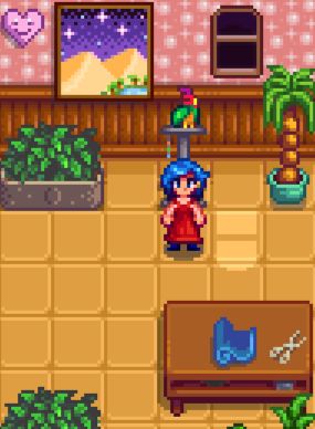 Stardew Valley Spouse Rooms, Stardew Valley Spouse, Stardew Emily, Emily Stardew Valley, Stardew Valley Screenshots, Stardew Valley Traveling Cart, Stardew Valley Animal Product Shed, Stardew Valley Automate, Valentines Roses