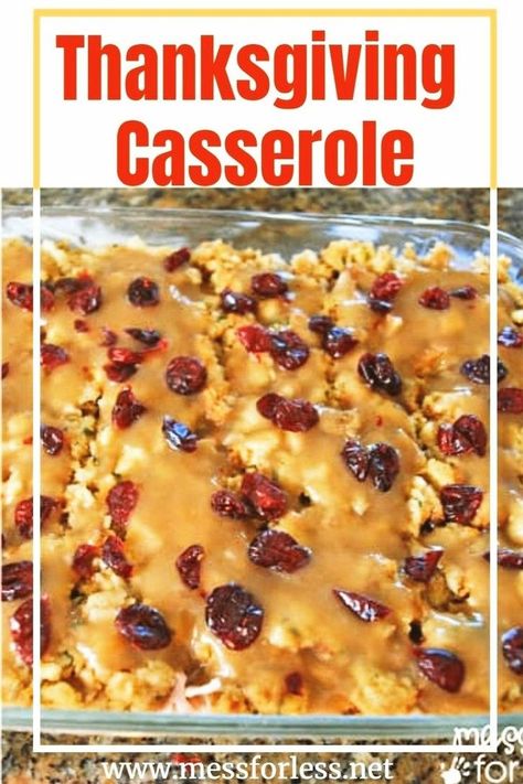 Easy Thanksgiving Casserole Recipes, Thanksgiving Turkey Casserole, Thanksgiving Casserole Crockpot, Thanks Giving Casserole, Stuffing Casserole Thanksgiving, Chicken Stuffing Cranberry Casserole, Thanksgiving Crockpot Casserole, Turkey Cranberry Casserole, Turkey Stuffing Cranberry Casserole