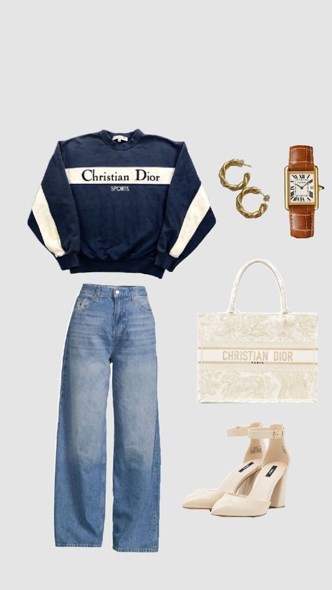 #dior #outfit Dior Outfit Aesthetic, Dior Aesthetic Outfit, Dior Outfits Women, Dior Clothes, Dior Outfit, Outfit Collages, Dior Aesthetic, Outfit Collage, Fits Inspo