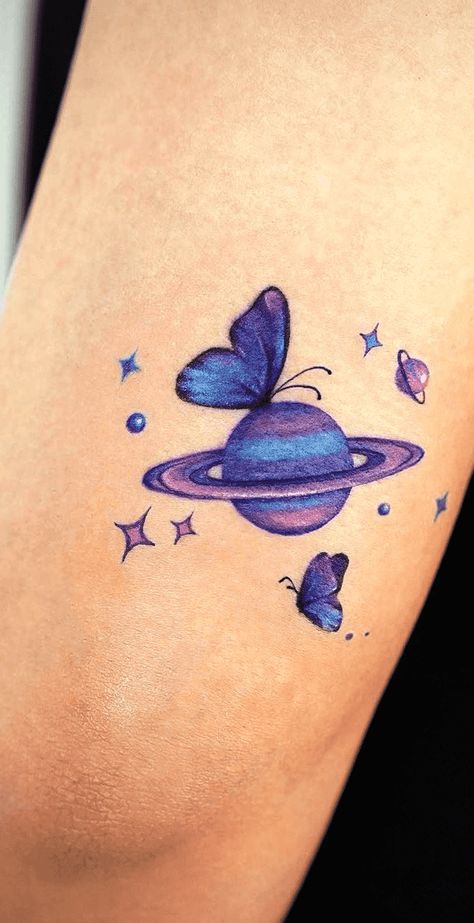 Planets Tattoo Design Ideas Images Tattoo Ideas Planets, Planets Tattoo Design, Planets Tattoo, Chandelier Tattoo, Saturn Tattoo, Solar System Tattoo, Ufo Tattoo, Planet Tattoos, Tatuaje A Color