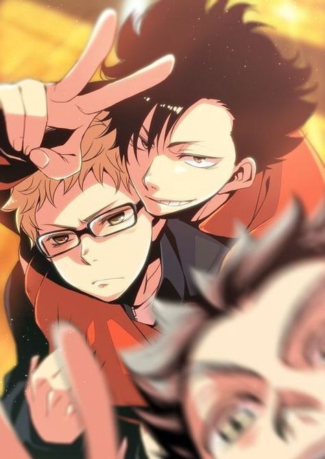 Fan Art Anime, Kuroo Haikyuu, Haikyuu Tsukishima, Bokuto Koutarou, Kuroo Tetsurou, Volleyball Anime, Haikyuu Wallpaper, Haikyuu Funny, Haikyuu Ships