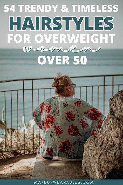 hairstyles for overweight women over 50 Hairstyles For Large Women Plus Size, Hairstyles For Plus Size Women Over 50, Women In Their 50s Aging Gracefully, Hairstyles For Plus Size Women, Hairstyles For Over 50, 60 Year Old Hairstyles, Timeless Hairstyles, Plus Size Hairstyles, Fashion Over Fifty