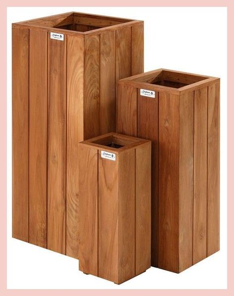 [Promotion] 49 Most Popular Wooden Garden Planters Guides You'll Be Amazed By This Spring #woodengardenplanters Diy Storage Trunk, Wood Pallet Crafts, Wooden Plant Pots, Plant Containers, Cedar Planters, Wooden Planter Boxes, Pallet Planter, Wood Planter Box, Diy Wooden Projects