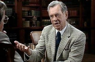 Joseph Campbell.  His series of interviews with Bill Moyers in "The Power of Myth" changed forever my perception of faith, ritual and religion.  Brilliant man.  As this blogger wrote:  My favorite definition of mythology: Other people's religion. My favorite definition of religion: Misunderstanding of mythology. The misunderstanding consists in the reading of the spiritual mythological symbols as if they were primarily references to historical events. What Is Feminism, Boring People, Joseph Campbell, Alan Watts, Hero's Journey, Historical Events, Inspirational People, Role Models, Men's Blazer