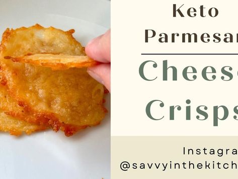 Air Fryer Keto Parmesan Crisps: Simple, Healthy Snack in Minutes! - NewsBreak Air Fryer Keto, Snack Stadium, Parmesan Cheese Crisps, Parmesan Crisps, Simple Keto, Cheese Crisps, Crisp Air, Low Carb Snacks, Parmesan Cheese