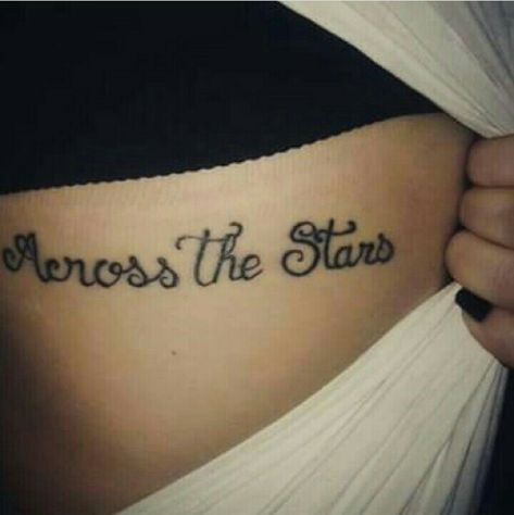 "Across the Stars* tattoo. Love theme for Anakin and Padme (Star Wars) Anakin And Padme Tattoo, Padme Tattoo, Padme Star Wars, Look Up, Stars Tattoo, Anakin And Padme, Tattoo Love, Love Theme, Star Wars Tattoo