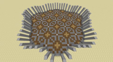 Minecraft Circle, Minecraft Floor Designs, Penny Floor, Flooring Pattern, Soundproofing Material, Floor Designs, Modern Flooring, Minecraft Tips, Floor Ideas