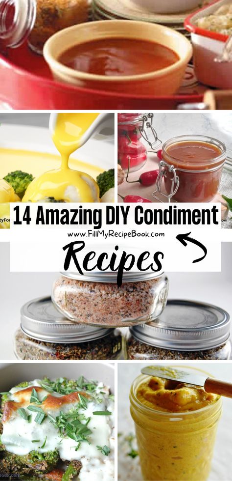 14 Amazing DIY Condiment Recipes - Fill My Recipe Book Homemade Taco Sauce, Worcestershire Sauce Recipes, Honey Barbecue Sauce, My Recipe Book, Homemade Spice Mix, Honey Barbecue, Healthy Sauces, Homemade Pantry, Homemade Enchilada Sauce