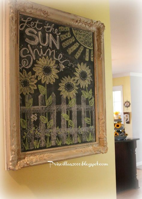 Priscillas: Let The Sun Shine Chalkboard Globe Quotes, Summer Chalkboard Art, Chalkboard Sayings, Summer Chalkboard, Chalkboard Art Diy, Christmas Chalkboard Art, Spring Chalkboard, Chalkboard Wall Bedroom, Chalkboard Art Quotes