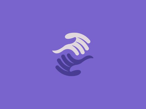 Helping Hands by Euan McConchie on Dribbble Helping Hands Logo, Help Logo, Massage Logo, News Logo, Charity Logos, Church Logo, Hand Logo, Helping Hands, Logo Illustration