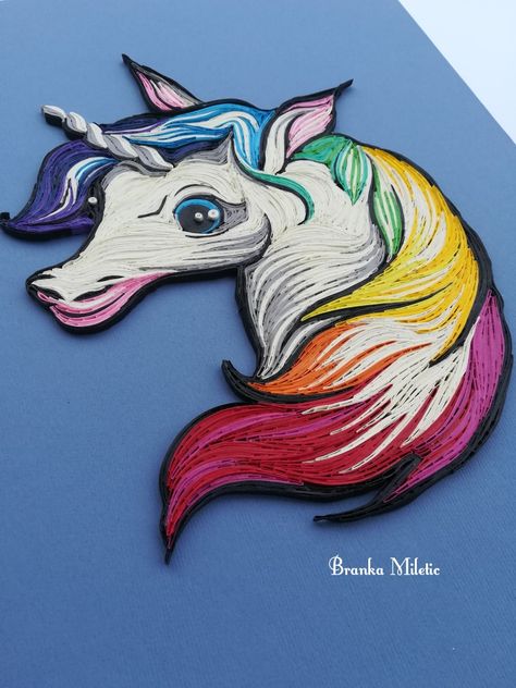 #quillingunicorn #paperunicorn #magicpaperart #quillingart Creative Texture, Zadar Croatia, Zadar, Unicorn Rainbow, Quilling Art, Paper Quilling, Croatia, Paper Art, Moose Art