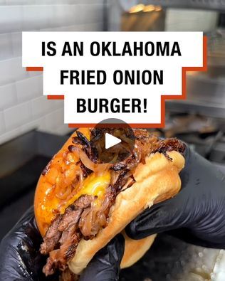 1.4M views · 770 reactions | Fried Onion Burger | You can never have enough onions 🧅🍔 | By FOODbible | Facebook Cooking Burgers, Onion Burger, How To Cook Burgers, Hamburger Recipes, Fried Onions, Onions, Beef Recipes, Grilling, Meat