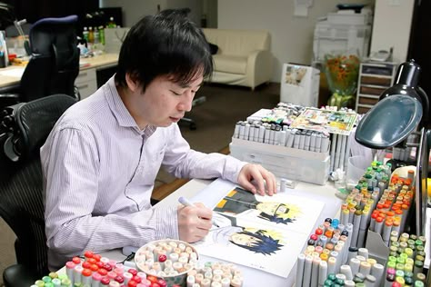 Farewell, Naruto: The Curtain Closes on the World’s Best-Loved Ninja | Nippon.com Artist Workspace, Masashi Kishimoto, Naruto 1, Fan Theories, Japanese Fan, Popular Manga, Okayama, Manga Artist, Scott Pilgrim