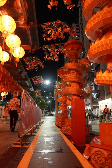 Singapore China Town on Chinese new year 2023 China Town Singapore Photography, Chinatown Singapore, Singapore Photography, Chinese New Year 2023, China Town, Red Lights, New Year 2023, Moon Light, Earth From Space