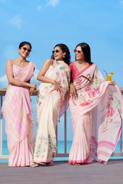 Taneira Sarees, Traditional Indian Wear For Women, Indian Wear For Women, Summer Sorbet, Women Ethnic Wear, Sarees For Women, Saree Blouse Designs Latest, Summer Special, Blouse Designs Latest