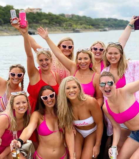 Lake Travis Party Package: Party Boat with BYOB Mimosa Bar & Insta-worthy Party Floaties | Austin, TX Batch Mimosa Party, Drink Floaties, Party Boat, Lake Travis, Mimosa Bar, Best Boats, Boat Party, Party Package, Boat Ride