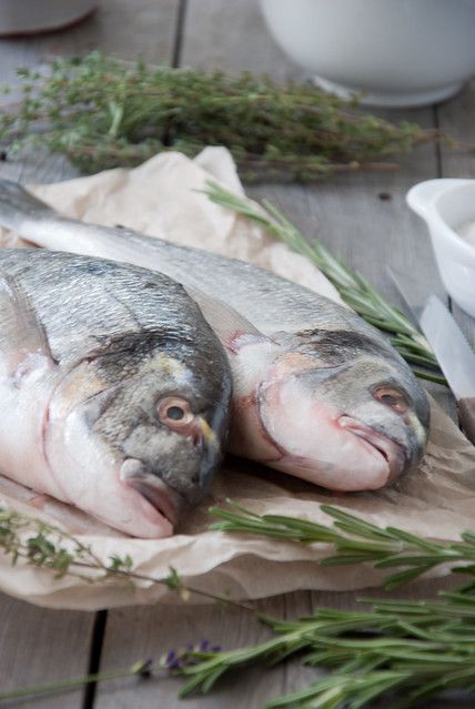 Fish Dorada Fresh Fish Photography, Fish Food Photography, Easy Fish Dinners, Paleo Fish, Whole30 Fish Recipes, Food Art Photography, Baked Salmon Recipes, Two Fish, Fish And Meat