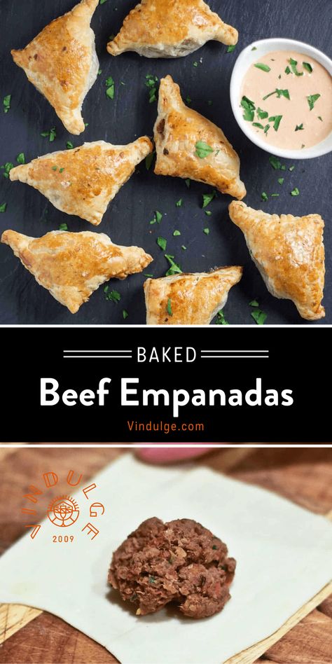 Beef Empanadas with brisket is an incredible use for leftover brisket and awesome appetizer idea for the holidays. Smoked brisket, sautéed vegetables, herbs and spices rolled in puffed pastry dough. Baked Beef Empanadas Recipe, Leftover Smoked Brisket, Smoked Brisket Chili, Beef Empanadas Recipe, Creamy Dipping Sauce, Puffed Pastry, Beef Empanadas, Smoked Beef Brisket, Brisket Recipes