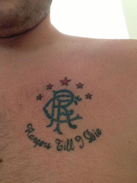 Rangers Till I Die Tattoo Rangers Apprentice Tattoo, Country Lyric Tattoos, Rangers Tattoo, Tattoo Ideas For Guys, Tattoo Ideas Simple, Tattoo Mistakes, Common Tattoos, Rangers Apprentice, Lyric Tattoos