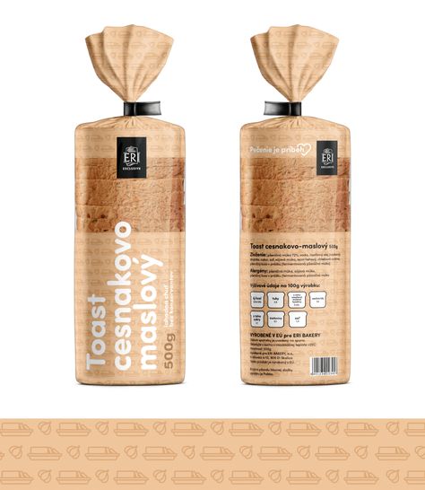 Toast Packaging Design, Loaf Bread Packaging, Bread Packaging Ideas, Toast Branding, Toast Packaging, Bread Packaging Design, Pastry Branding, Bread Brands, Gluten Free Flour Mix