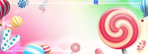 Candy Banner, Sweets Decoration, Frozen Ornaments, Santa Hat Vector, Candy Background, Disney Balloons, Valentine's Day Poster, Candy Poster, Christmas Lollipops