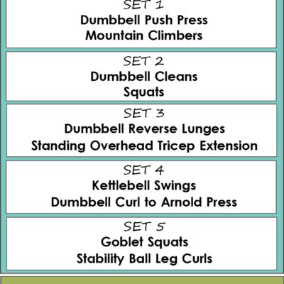 30-Minute Dumbbell Tabata Workout • Fit Mitten Kitchen Hiit Tabata, Hiit Workouts With Weights, Hiit Workout Plan, Hiit Workouts Treadmill, Hiit Treadmill, Fit Mitten Kitchen, Tuesday Workout, Tabata Training, Strength Training Guide