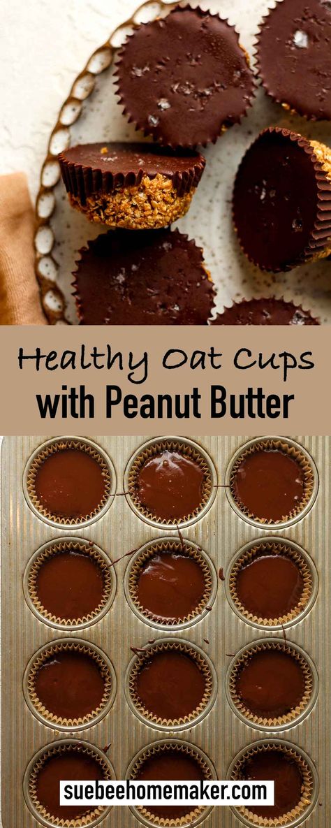 Healthy Oat Cups with Peanut Butter are a delicious no-bake treat combining peanut butter, chocolate, and oats for a perfect blend of sweetness and crunch. No Bake Peanut Butter Oat Cups Healthy, Healthy Peanut Butter Chocolate Desserts, Peanut Butter Oat Cups, Oat Cups, Peanut Butter Oat, Strawberry Cheesecake Bites, Cheesecake Bites Recipe, Peanut Butter Oats, Chunky Peanut Butter