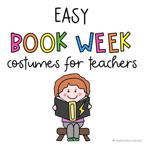 Easy Book Week Costumes for Teachers Dress Like A Book Character For Teachers, Book Costumes For Teachers, Teacher Book Week Costume Ideas, Easy Book Week Costumes For Teachers, Book O Ween Teacher Costumes, Easy Book Character Costumes For Teacher, Dress Like Your Favorite Book Character For Teachers, Book Week Costumes For Teachers, Literary Character Costumes For Teachers