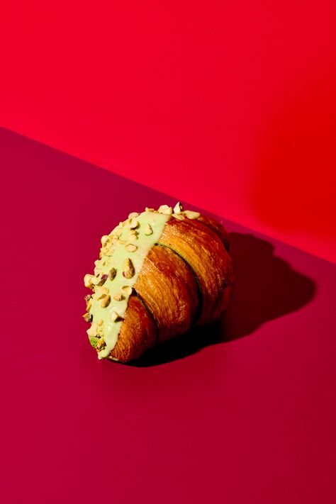 Our Pistachio & Lemon Croissant is right up your alley if you love nutty and citrusy flavours. This top-selling croissant has definitely grown a following since we opened. Grab one in-store or pre-order on our online shop. ⁠ ⁠ Watch out as we introduce new and exciting croissant flavours soon! 🥐😍⁠ Pastry Wallpaper, Croissant Photography, Open Pre Order, Croissant Sandwich, Food Art Photography, Fresh Bread, Menu Items, Photographing Food, Post Design