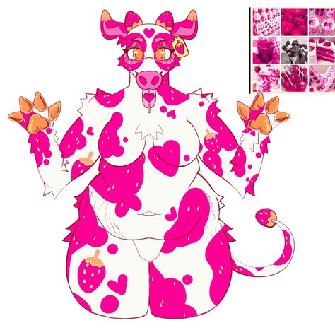 Cow Fursona, Cow Pfp, Cow Oc, Fursona Reference, Art Ocs, Adoption, Cow, Money, Quick Saves