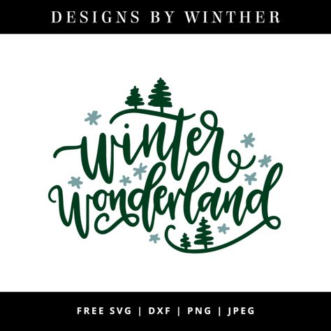 Walking In A Winter Wonderland Svg Free, Winter Svg Files Free, Free Winter Svg Files For Cricut, Winter Svg Free, Cricut Winter Wonderland, Winter Svg Files, Kids Church Christmas, Cricket Crafts, Christmas Fonts Free