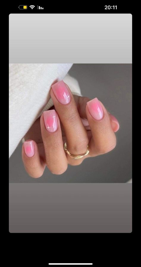 Short Polygel Nail Ideas, Nails Inspiration Simple, Mail Inspo, Builder Gel Nails, Short Gel Nails, Nails Natural, Simple Gel Nails, Polygel Nails, Casual Nails