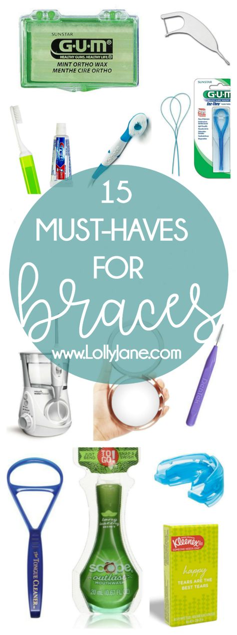 Braces Survival Kit For School, Braces Kit Survival, Braces Cleaning Tips, Braces Must Haves Products, Best Toothbrush For Braces, Braces Care Tips, Braces Essentials Kit, How To Prepare For Braces, Braces Gift Basket