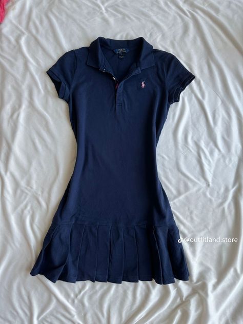 Polo Girl Aesthetic, Polo Dress Aesthetic, Polo Dress Outfit, Polo Aesthetic, Polo Ralph Lauren Dress, Polo Outfit, Ralph Lauren Top, Polo Ralph Lauren Women, Ralph Lauren Dresses