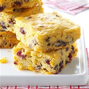 Cranberry Corn Bread Casserole Recipe -What could be better on a cold day than a warm casserole and creamy sweet cornbread put together? Since it starts with a mix, this side takes no time to make. Just bake, scoop and eat. Yum!—Valery Anderson, Sterling Heights, Michigan Cranberry Cornbread, Fall Casserole Recipes, Jiffy Mix Recipes, Muffin Mix Recipe, Bread Casserole, Southern Thanksgiving Recipes, Fall Casseroles, Corn Muffin, Jiffy Mix