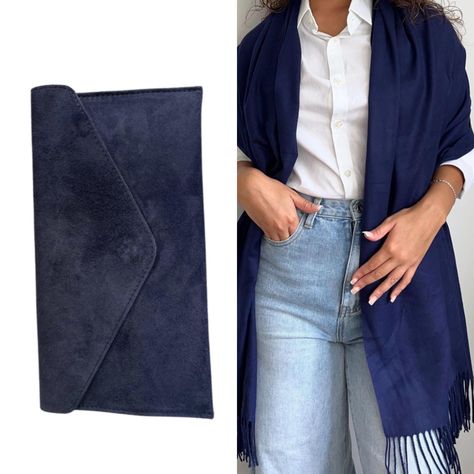 Navy Clutch Bag Navy Pashmina / Navy Blue Evening Bag Pashmina Combination / Navy Wedding / Suede Envelope Navy Bag /Navy Shawl Matching Bag Navy Shawl, Navy Clutch, Navy Bag, Navy Wedding, Shawls And Wraps, Wedding Accessories, Evening Bags, Purses And Handbags, Shoulder Bags