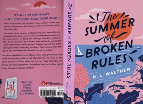 Then Summer of Broken Rules K.L. Walther The Summer Of Broken Rules Book, Full Book Covers, Book Cover Printable, Book Jar, Tbr Jar, The Summer Of Broken Rules, Mini Book Tutorial, Best Summer Reads, 2023 Books