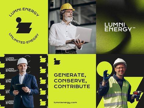 Lumni energy ™ - - - visual identity. Lumni energy is dedicated to solar energy applications and product development. Available for freelance work Contact me: melkasimi.design@gmail.com Energy Brand Identity, Green Energy Branding, Energy Graphic Design, Solar Branding, Sustainability Branding, Organic Technology, Energy Branding, Company Branding Design, Industry Branding