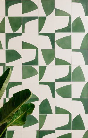 Green Geometric Tile, Retro Floor Tile, Geometric Tiles Bathroom, Tropical Tile, Concrete Collaborative, Graphic Tiles, Creative Tile, 타이포그래피 포스터 디자인, Unique Tile