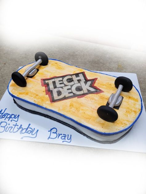 Tech Deck, Banjo, Birthday Ideas, Happy Birthday, Cake, Birthday