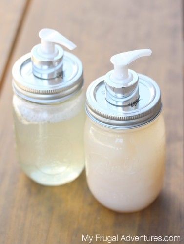 Easy DIY Mason Jar Soap Dispenser- use this for lotions, soaps, bath products and more... I made these to hold my children's shampoos, bubble bath and body wash.  Much prettier and easy portion control. Diy Mason Jar, Mason Jar Soap Dispenser, Mason Jar Projects, Diy Jar Crafts, Crafts And Diy, Soap Dispensers, Soap Pump, Unique Diy Gifts, Bath Products