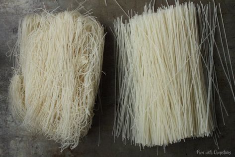 How to Cook Vermicelli Noodles Perfectly Every time Thick Rice Noodles, Vermicelli Recipes, Bean Noodles, Cellophane Noodles, Spaghetti Meat Sauce, Lasagna Pasta, Vermicelli Noodles, Rice Vermicelli, Glass Noodles