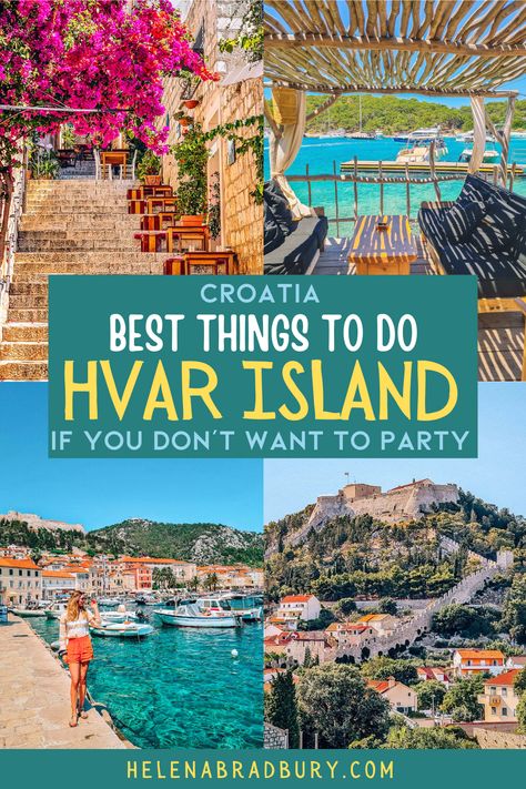 Things To Do In Hvar Croatia, Hvar Beaches, Jelsa Hvar, Must Do In Split Croatia, Hvar Croatia Restaurant, Turkey Itinerary, Roadtrip Europa, Croatia Vacation, Croatia Itinerary