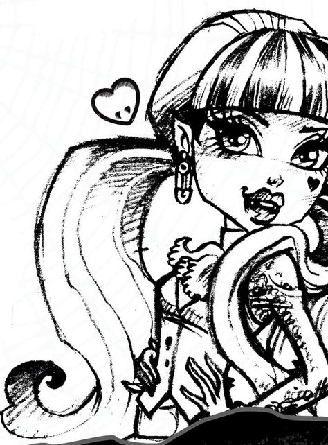 Draculaura Monster High, Arte Monster High, Moster High, Catty Noir, Cartoon Eyes, Monster High Art, Monster High Characters, Retro Horror, Monster High Doll