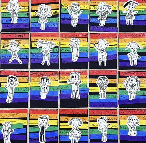 Kindergarten Art, School Crafts, Art Classes, Art Art, Kindergarten, Kids Rugs, Collage, Pins, Art