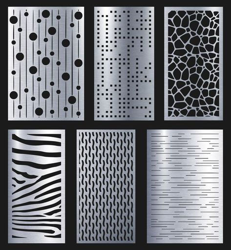 Explore innovative metal CNC designs that elevate your home decor. From laser cut panels to decorative metal sheets, these features add a contemporary touch to any space. Laser Cut Panels Exterior, Metal Cnc Design, Cnc Panel, Decorative Metal Sheets, Metal Shutters, Metal Sheet Design, Laser Cut Lamps, Cnc Pattern, Laser Cut Aluminum